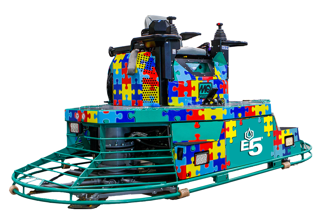 E5 Puzzle Trowel Machine